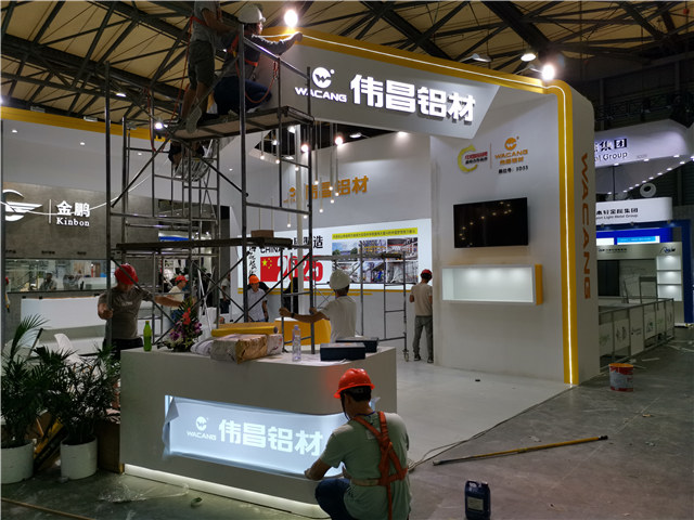 2019中国铝工业展：展厅搭建（九）