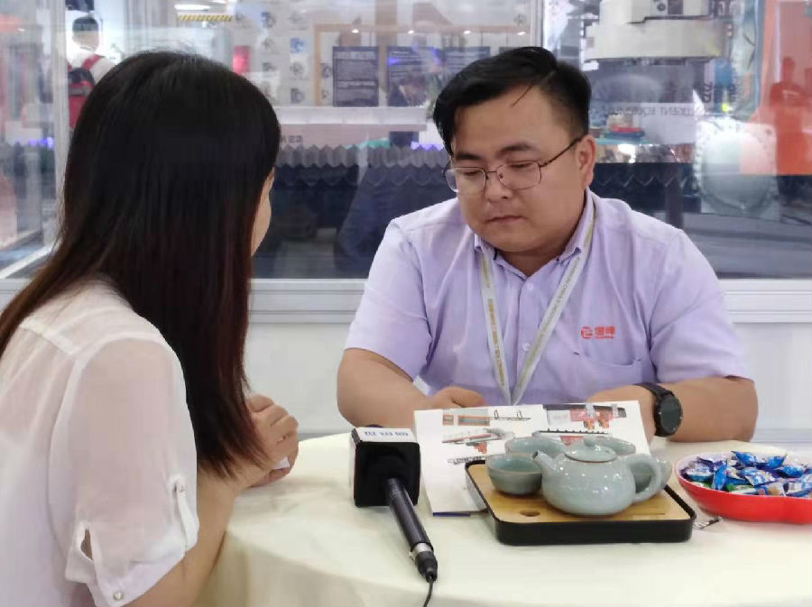 2019中国铝工业展：世铝网＆有色宝记者采访增峰智能装备花絮