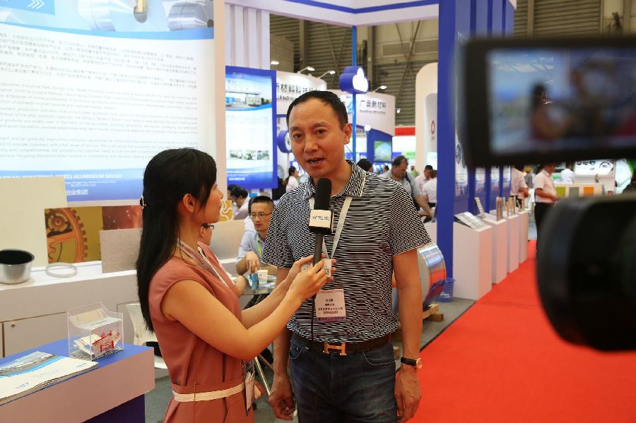 2018上海铝工业展：永通铝业采访花絮