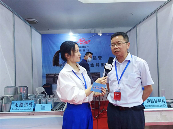 2021中国（郑州）铝工业展：采访瑞林特花絮