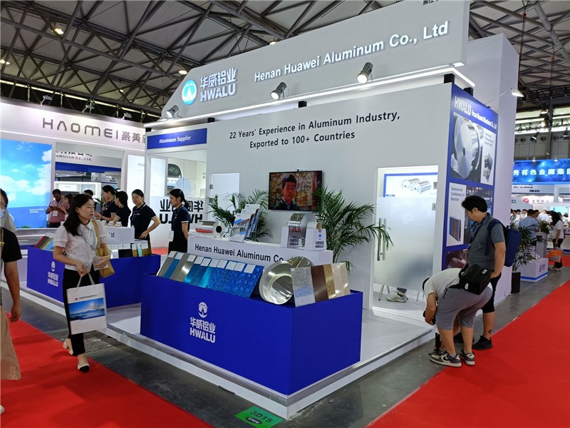 2023上海铝工业展：华威铝业展厅风采