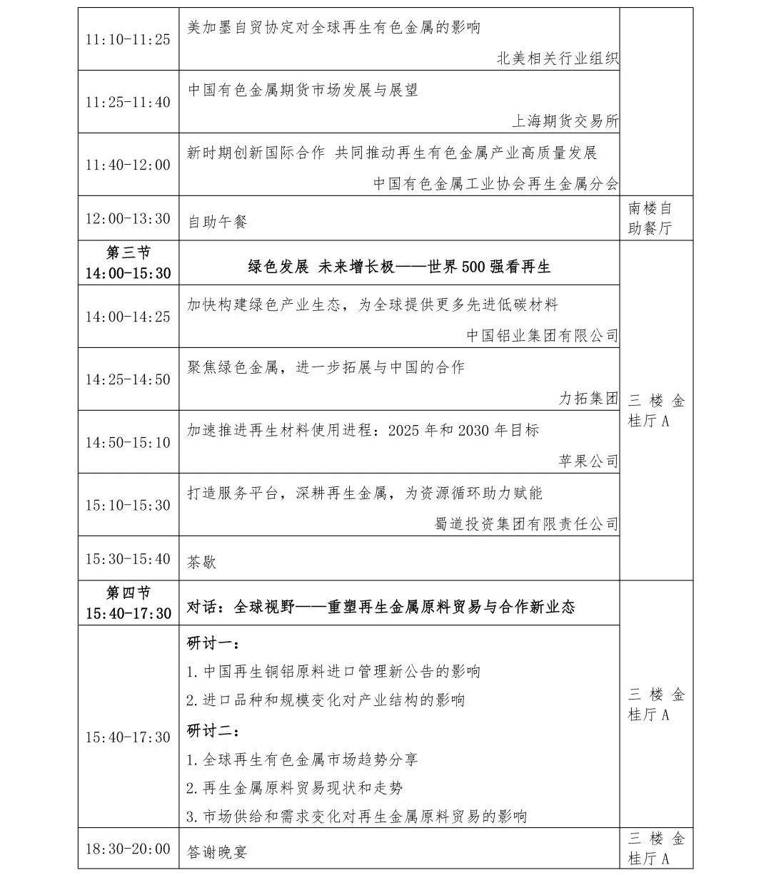 第二十四届再生金属论坛及展览交易会通知（轮）