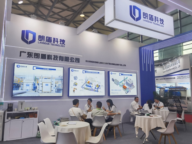 2025上海铝工业展：朗盾科技展厅风采
