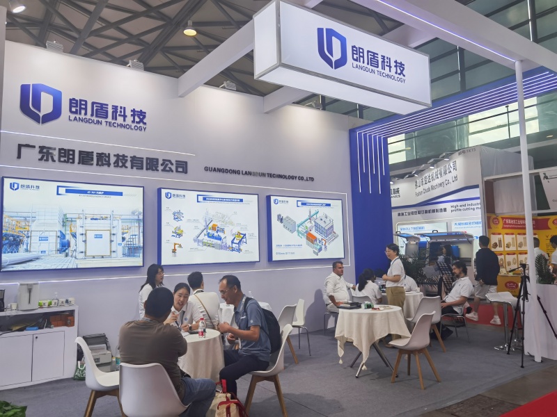2025上海铝工业展：朗盾科技展厅风采
