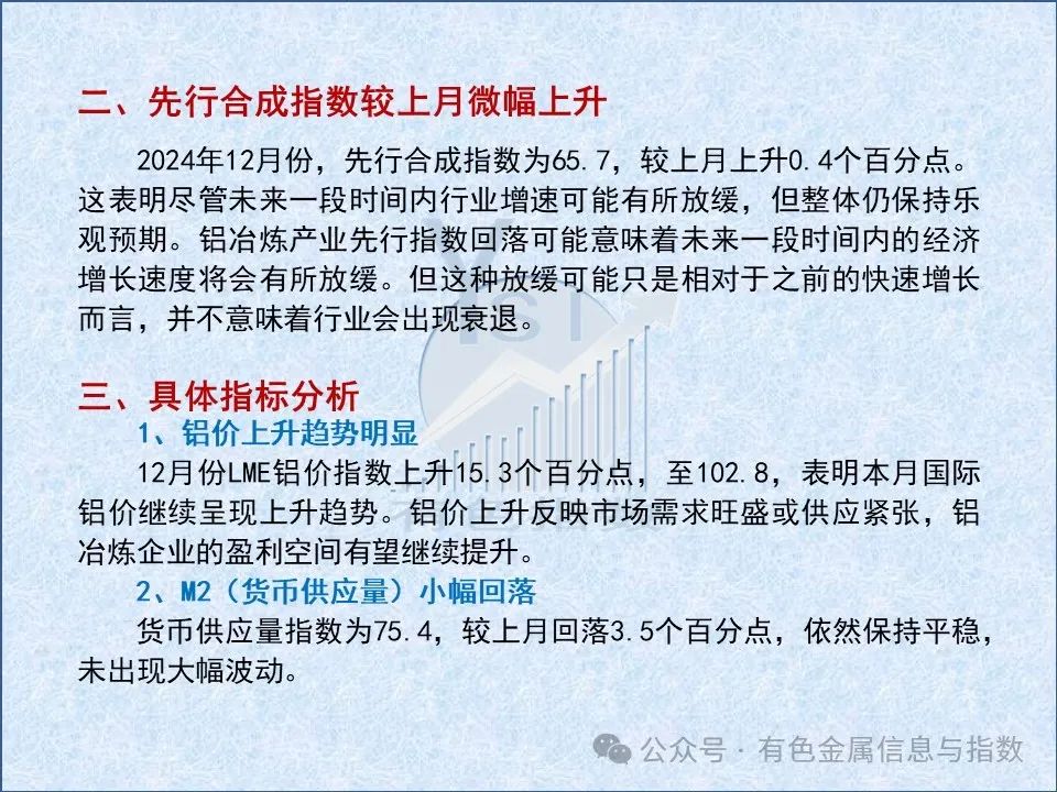 中国铝冶炼产业月度景气指数报告（2024年12月）