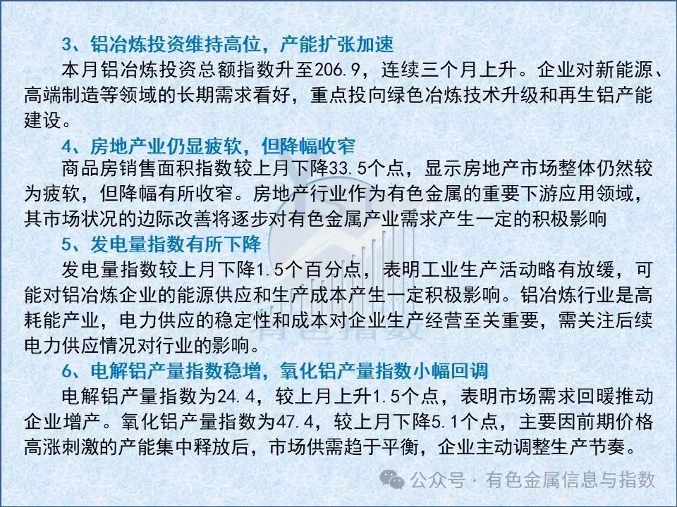 中国铝冶炼产业月度景气指数报告（2025年5月）