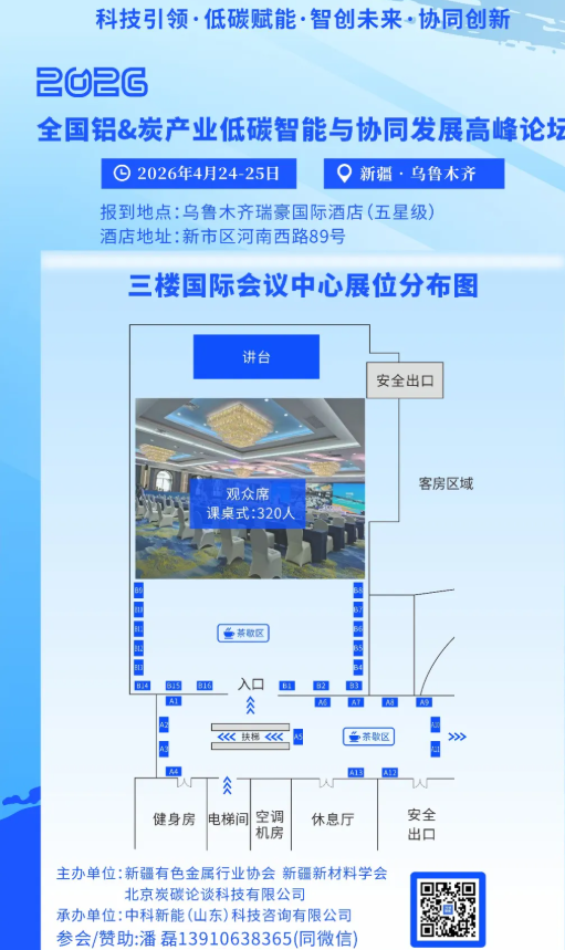 4.24新疆议程曝光 | 科技引领——智创铝&炭产业新未来高峰对话