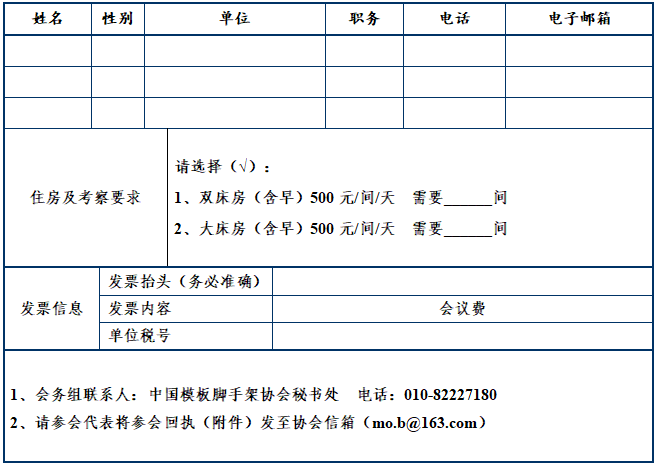 关于召开2024年中国模板脚手架协会年会正式通知